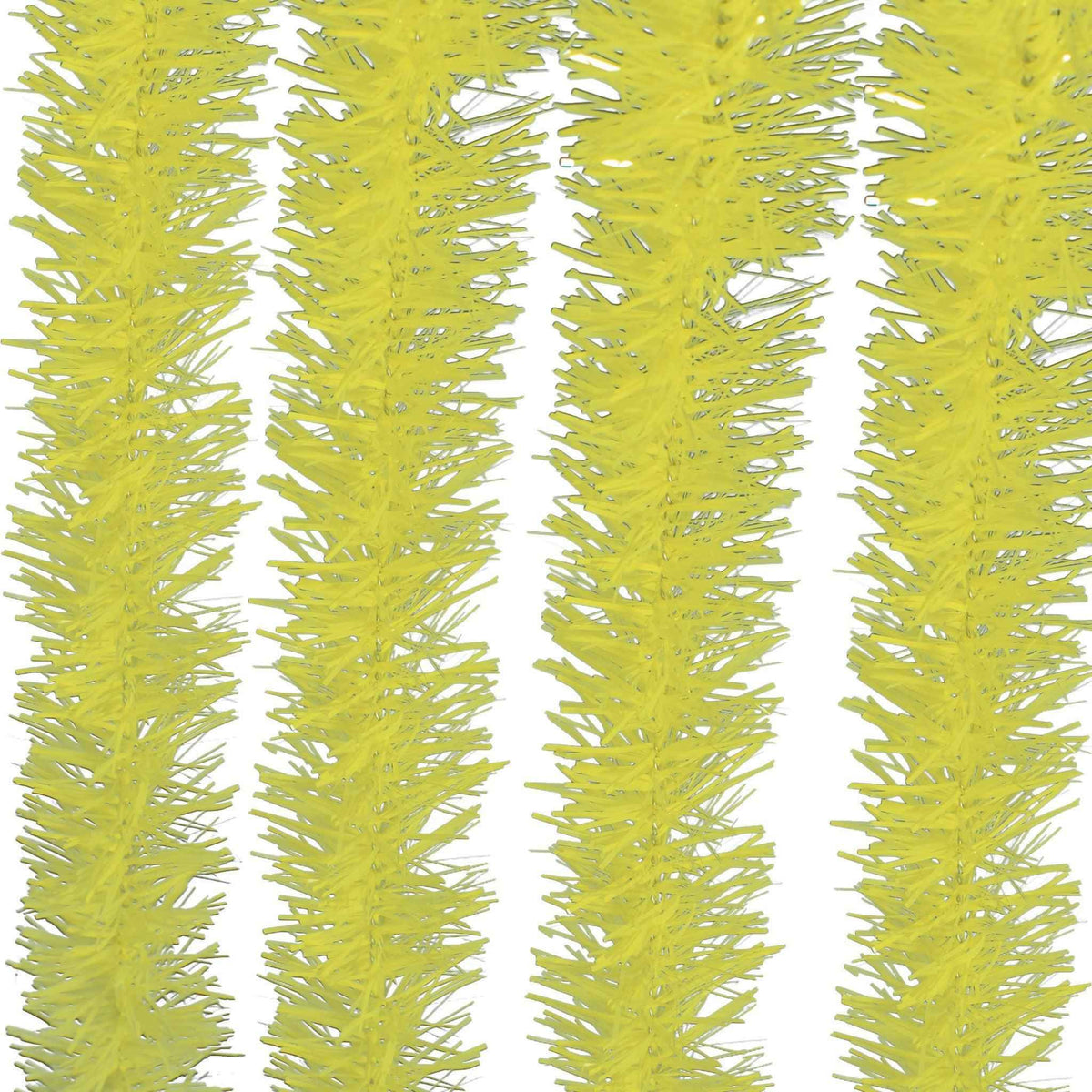 Yellow Tinsel Garland - Lee Display