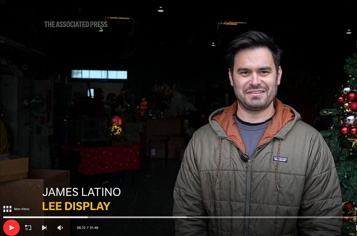 Lee Display Featured by The Associated Press