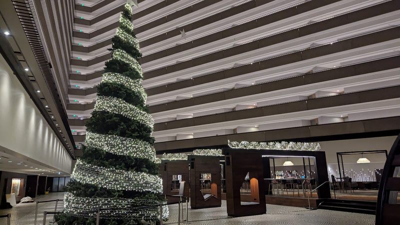 hyatt hotel holiday lighting decor installation bay area ca