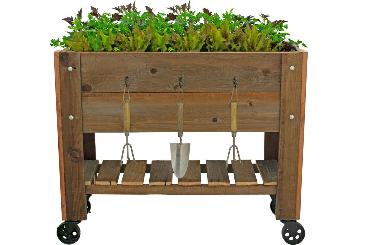 How to Assemble Lee Display's Raised Bed Planter Box Instructions Page