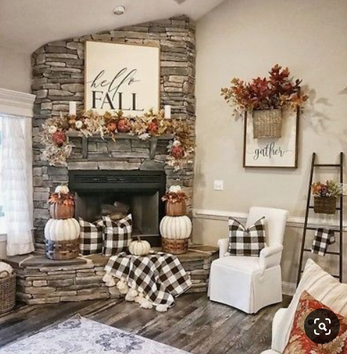 Fall Season decorating tips and ideas from Lee Display with Orange, Yellow, Brown, and Red Colors