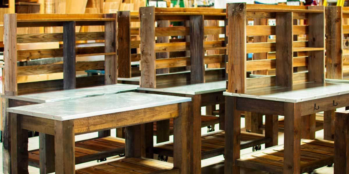 Lee Display's Sustainable Redwood Potting Tables are all made primarily of Redwood.  Why?