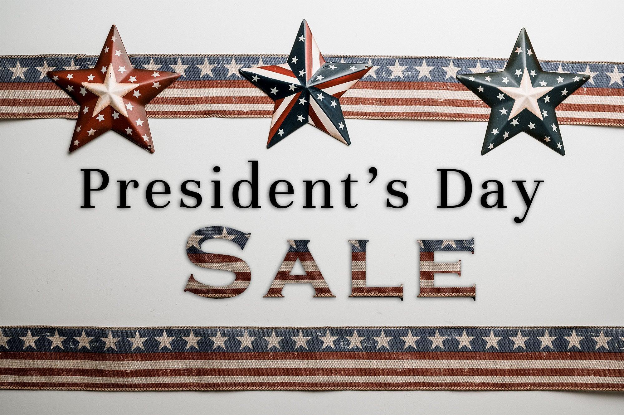 Lee Display's President's Day Sale for Holiday Decorations and Home Decor Discounts