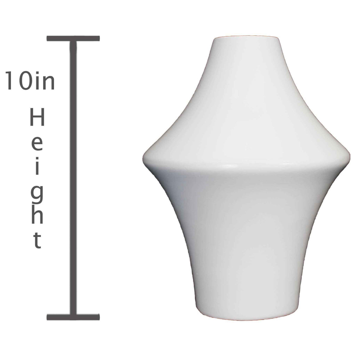 10in Kylix Ceramic Vase - Lee Display