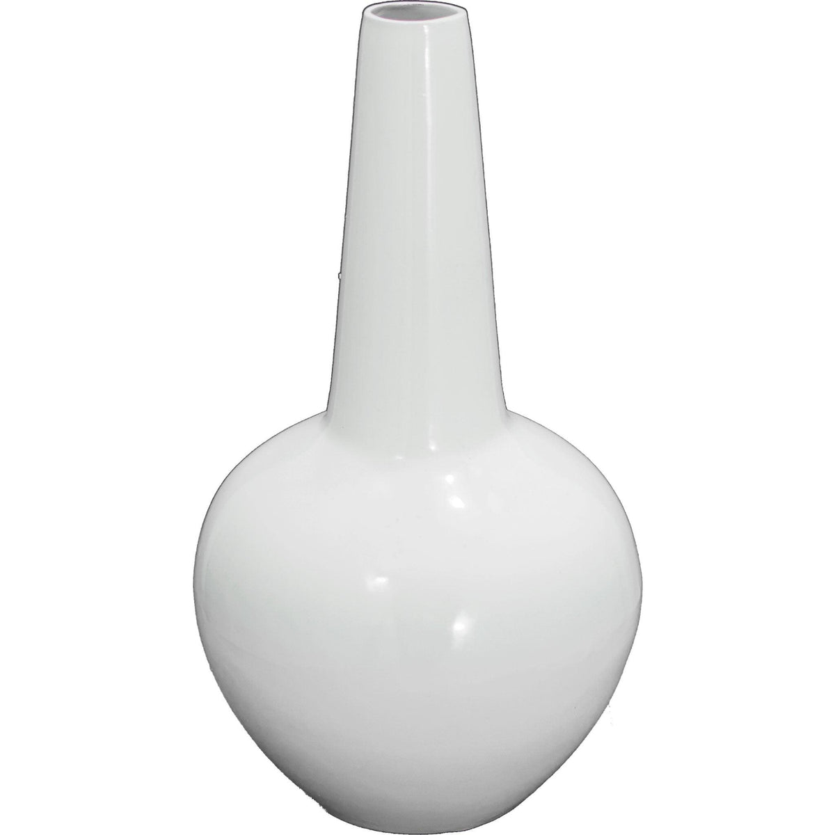Lee Display's brand new 14in Amphora Greek Ceramic Vase comes in a high gloss white finish on sale at leedisplay.com