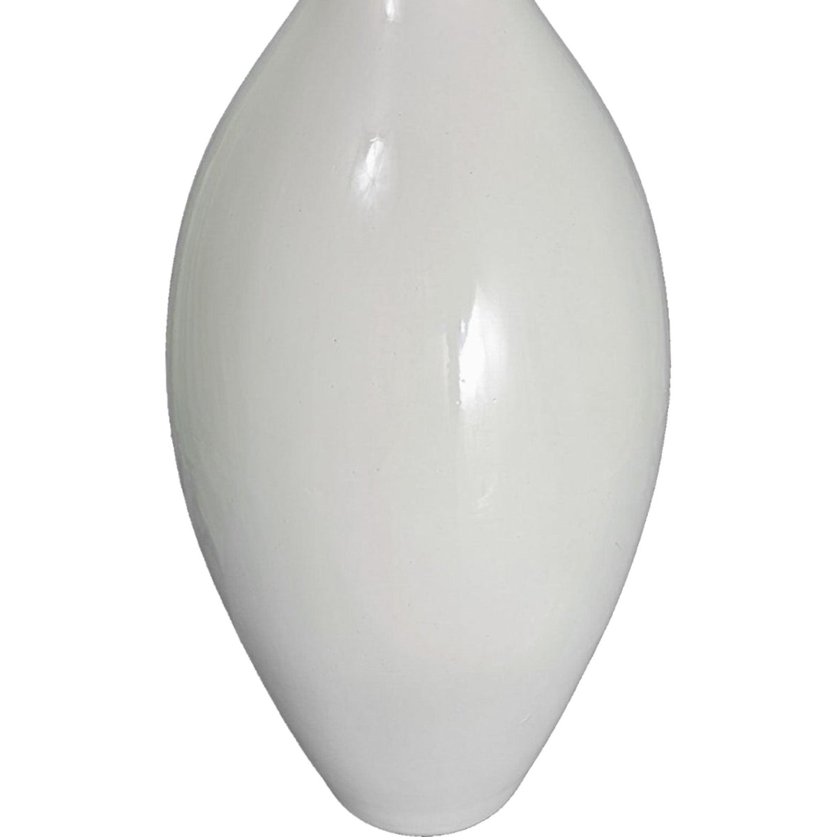 Lee Display's brand new 16in Ceramic Vase comes in a high gloss white finish on sale at leedisplay.com