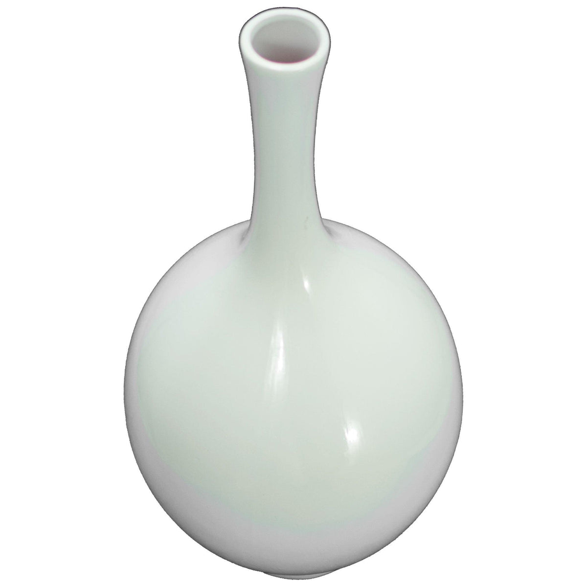 Lee Display's brand new 16in Modern Ceramic Vase comes in a high gloss white finish on sale at leedisplay.com