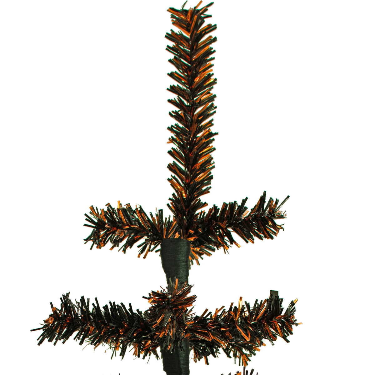 Spooky Halloween Firework Brush Christmas Tree