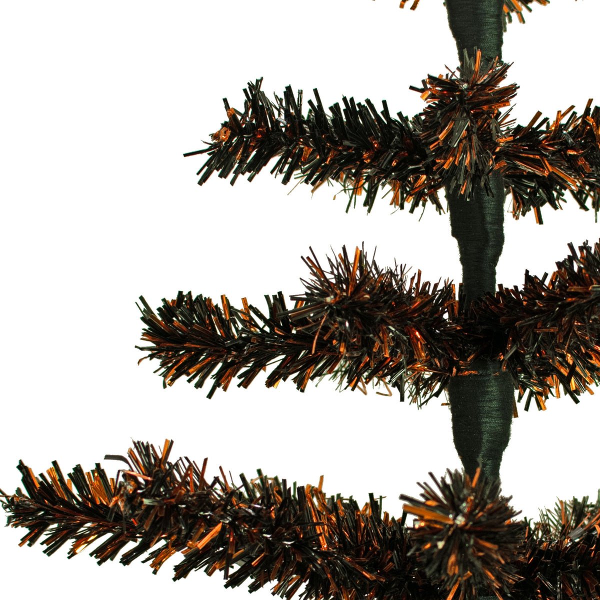 Spooky Halloween Firework Brush Christmas Tree