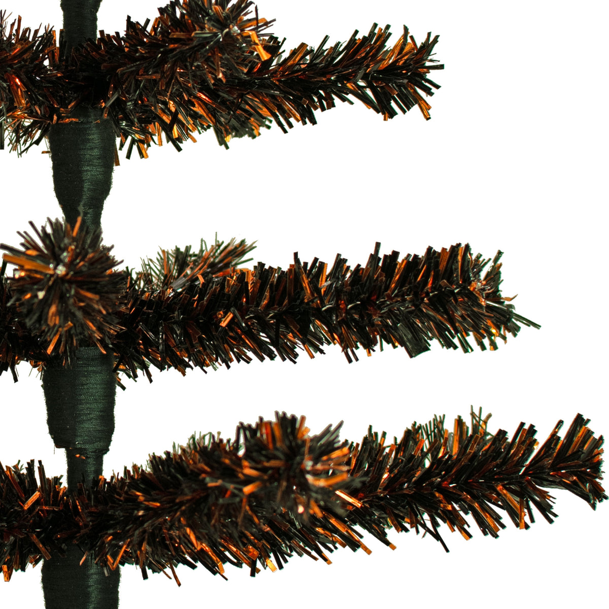 Spooky Halloween Firework Brush Christmas Tree