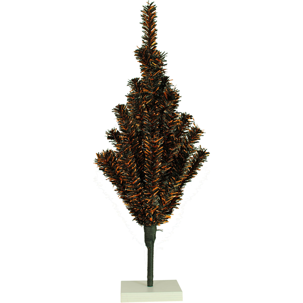 Spooky Halloween Firework Brush Christmas Tree