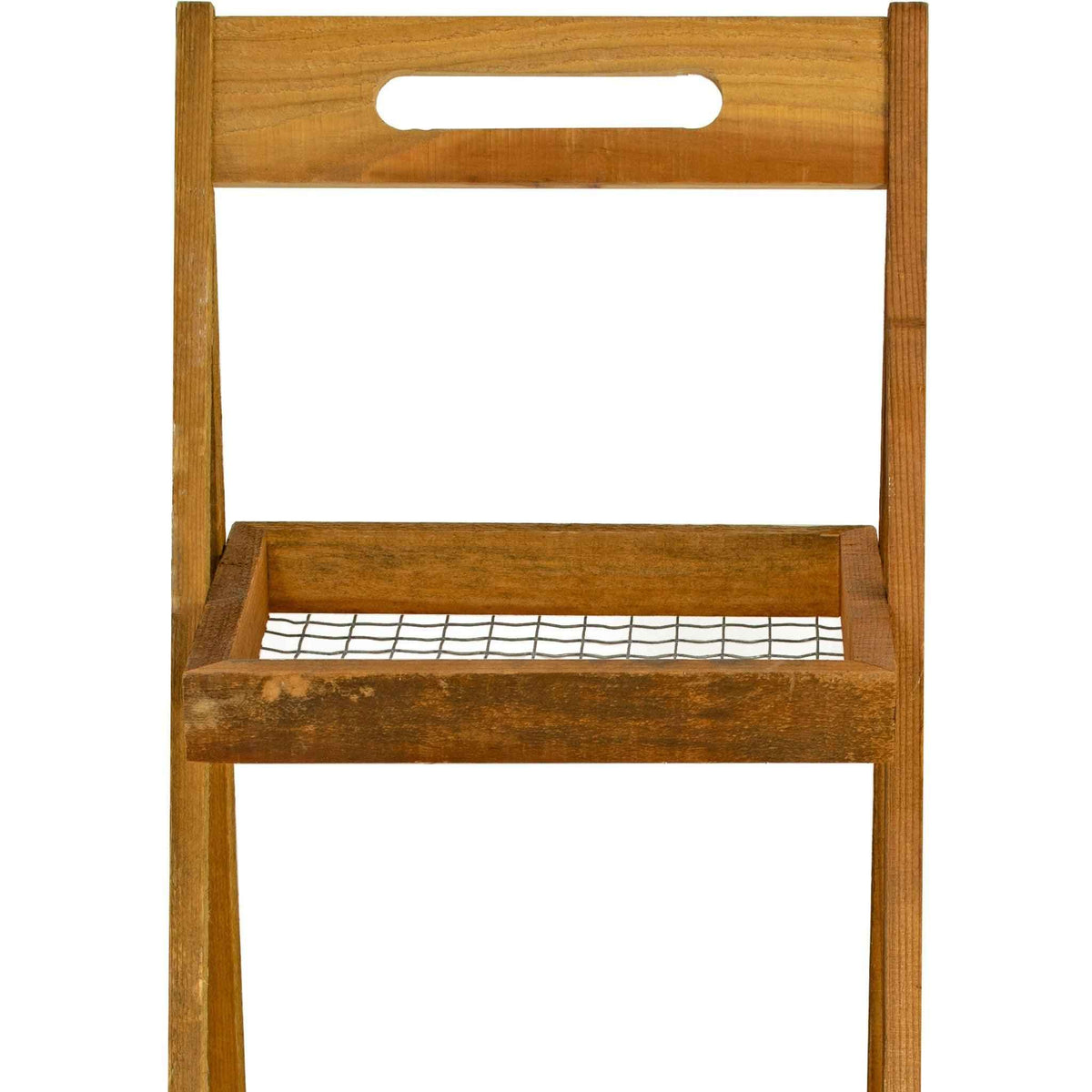 2-Tier Farmhouse Market Display Rack - Lee Display