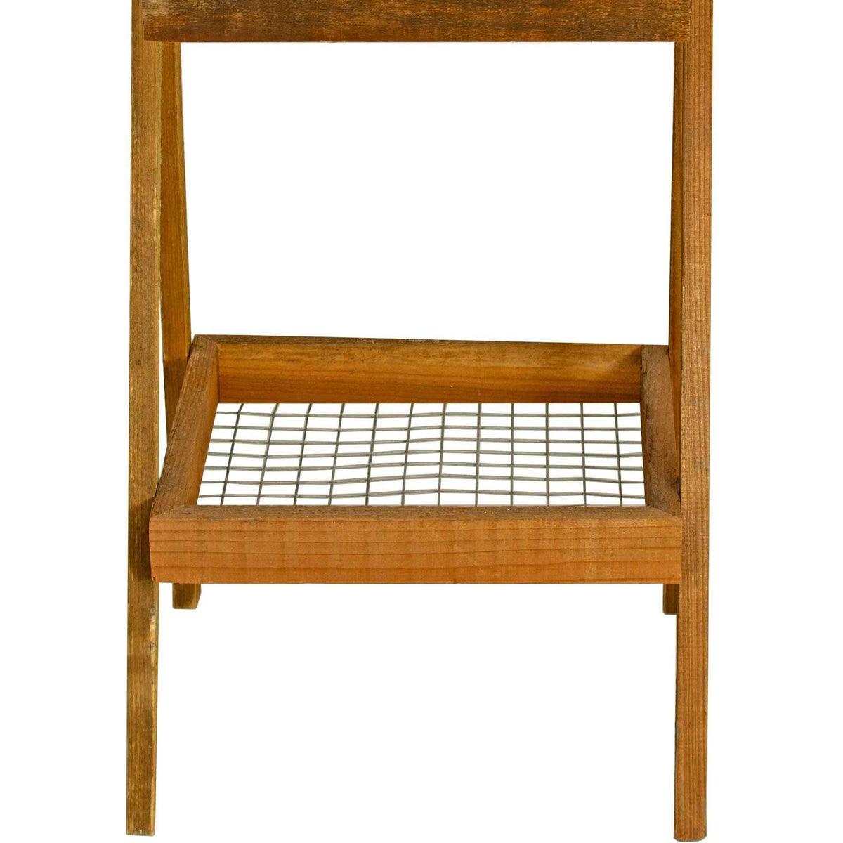 2-Tier Farmhouse Market Display Rack - Lee Display