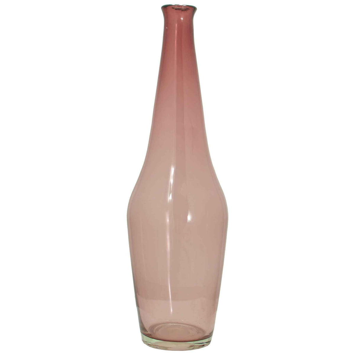 20in Rose Glass Vase - Lee Display