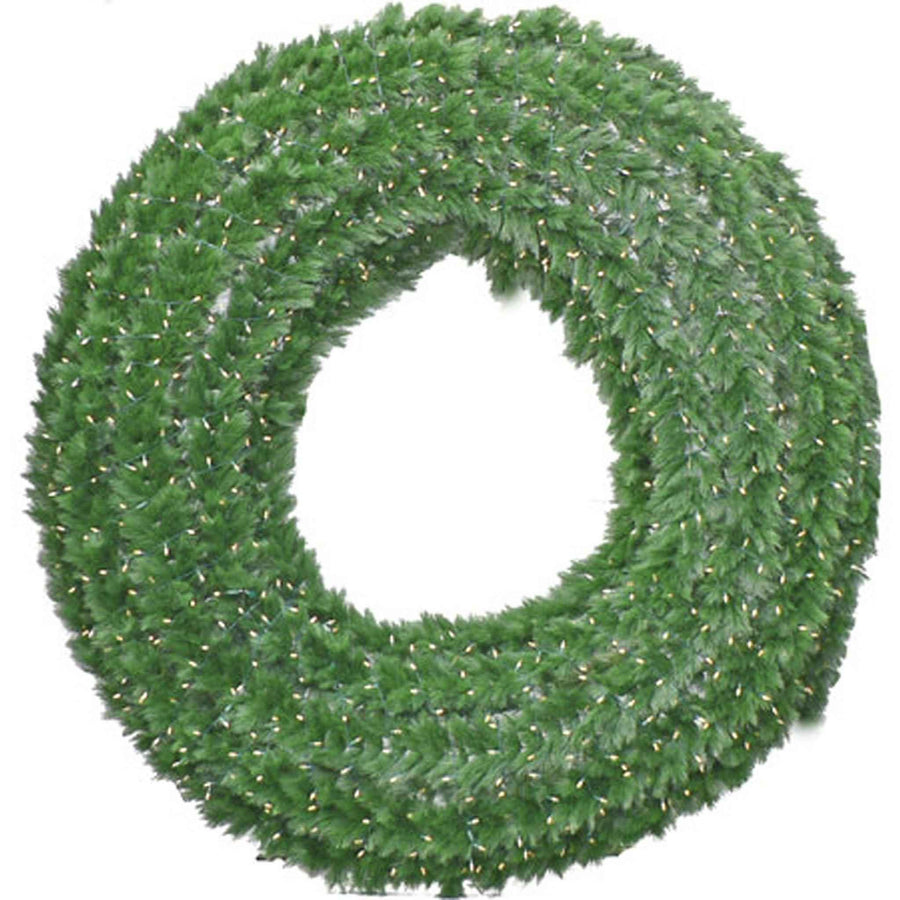 28FT Commercial Pine Christmas Wreath - Lee Display