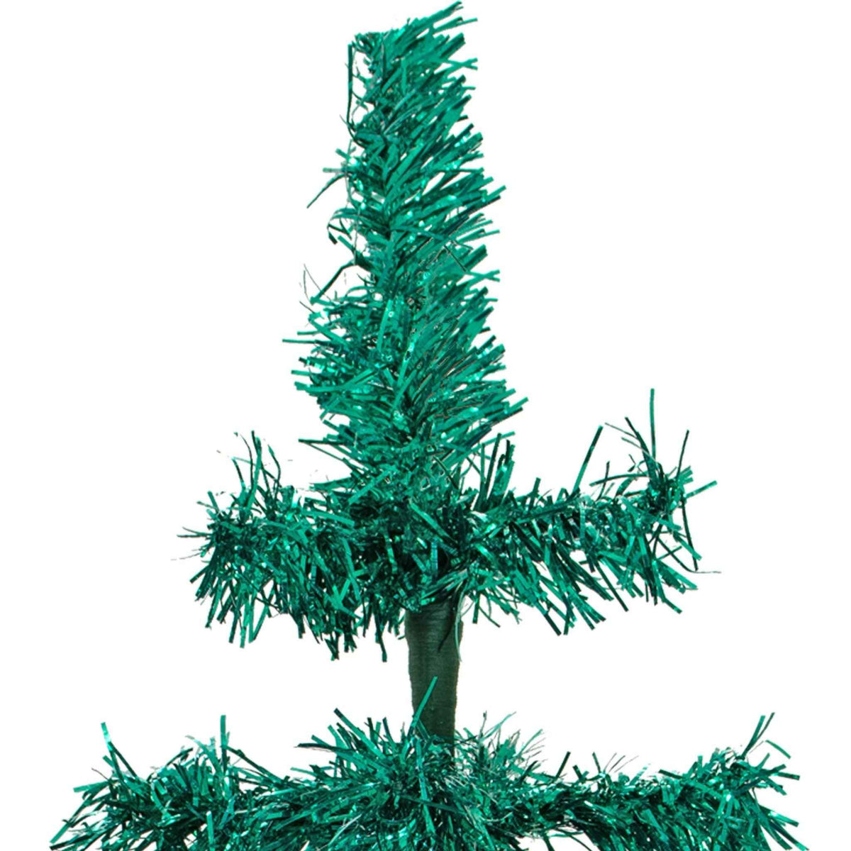 28in Vintage Emerald Tinsel Christmas Tree - Lee Display