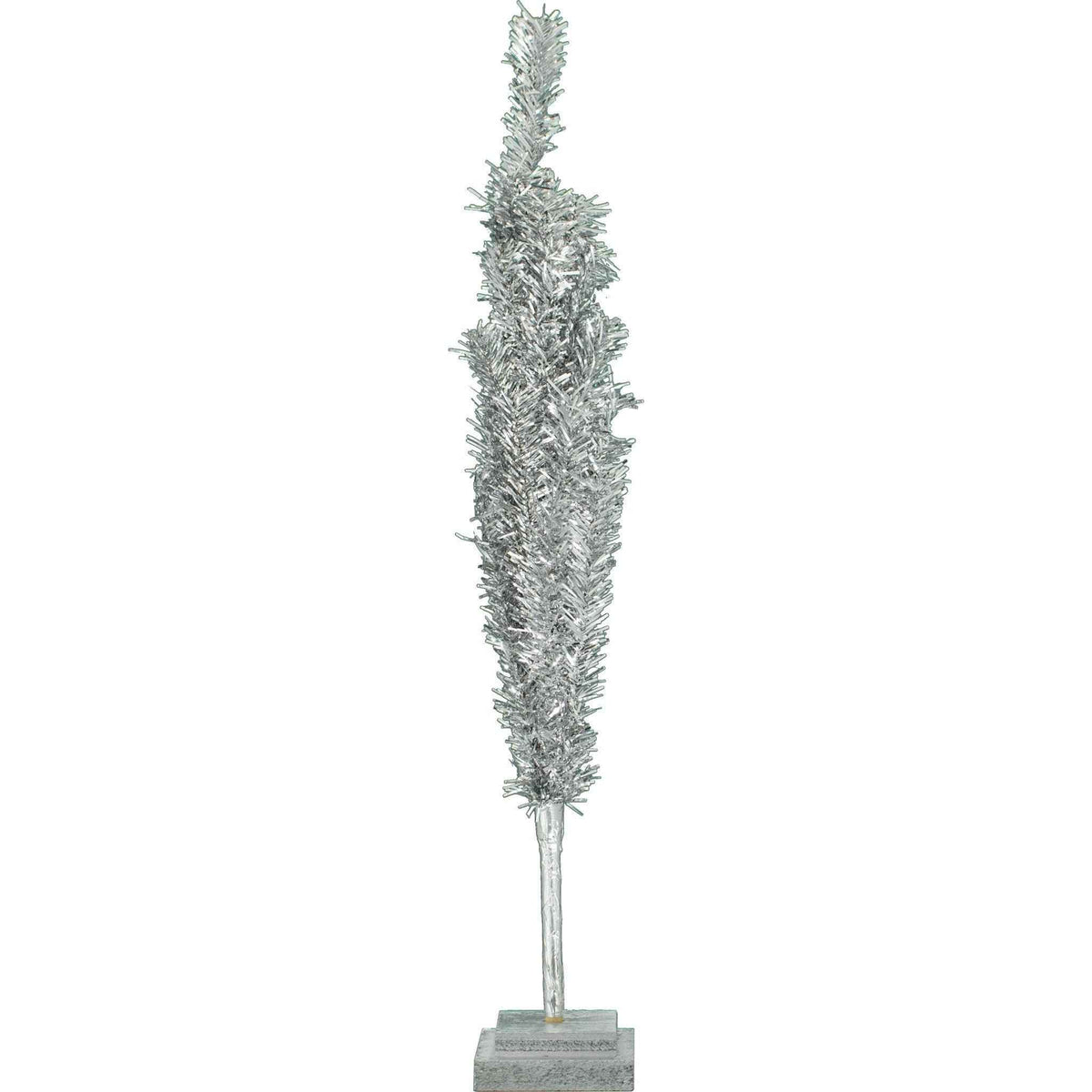 28in Vintage Silver Tinsel Christmas Tree - Lee Display