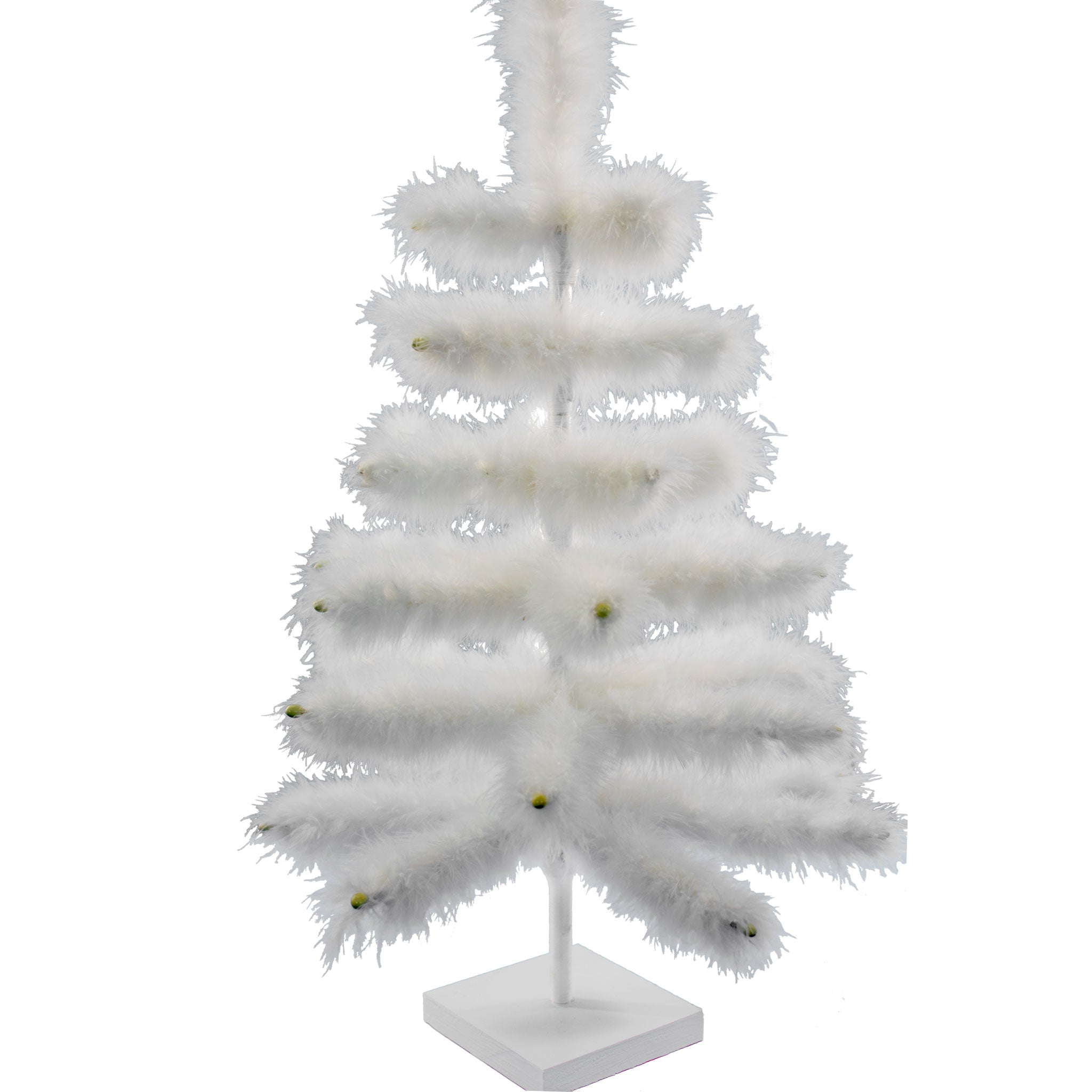 Goose Feather Ornament Display Tree, 36
