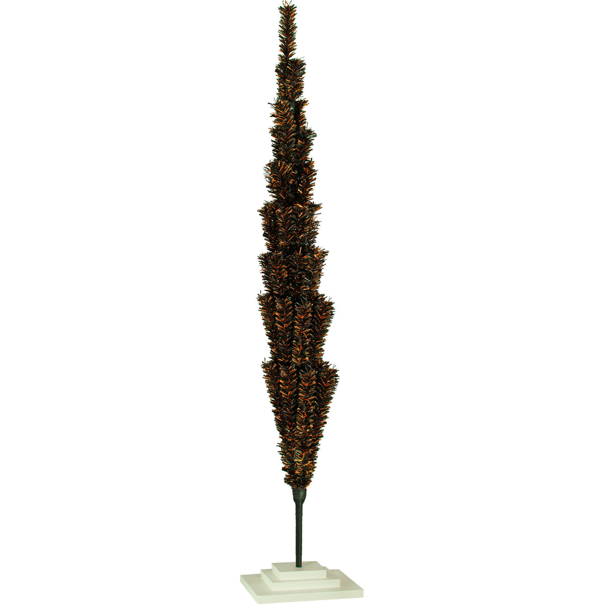 Spooky Halloween Firework Brush Christmas Tree