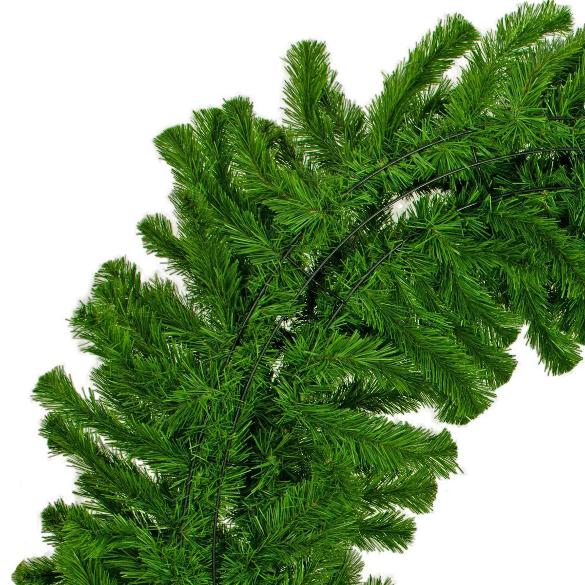 4FT Pine Needle Christmas Wreath - Lee Display