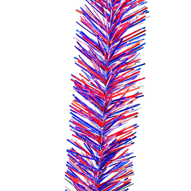 Lee Display's brand new 4th of July Tinsel Garlands and Fringe Embellishments on sale at leedisplay.com