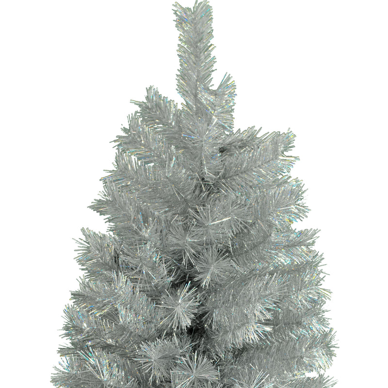 Standing at an impressive 5 feet, this tree offers a full, lush silhouette that is perfect for showcasing your favorite ornaments.