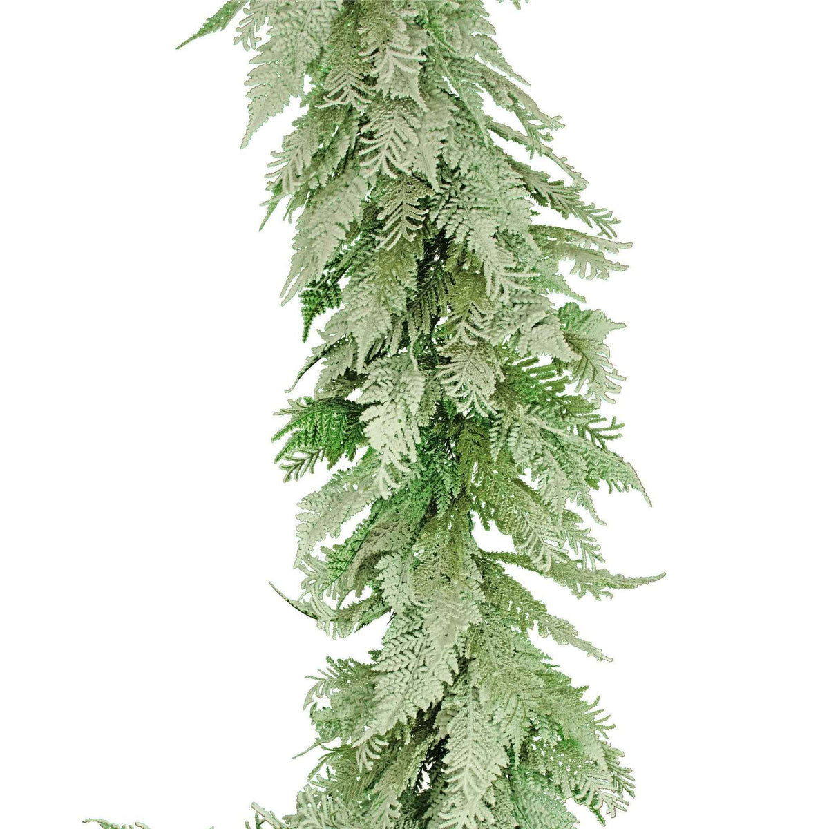 6FT Flocked Cedar and Cypress Garland - Lee Display