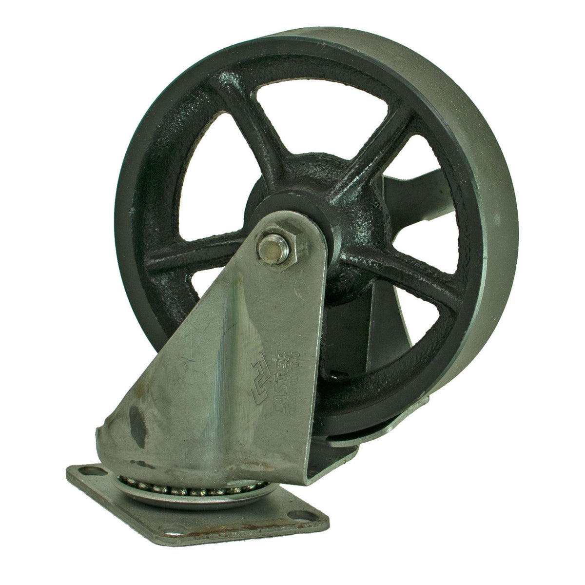 Lee Display's Vintage Casters are swivel and have a 360° turning radius.