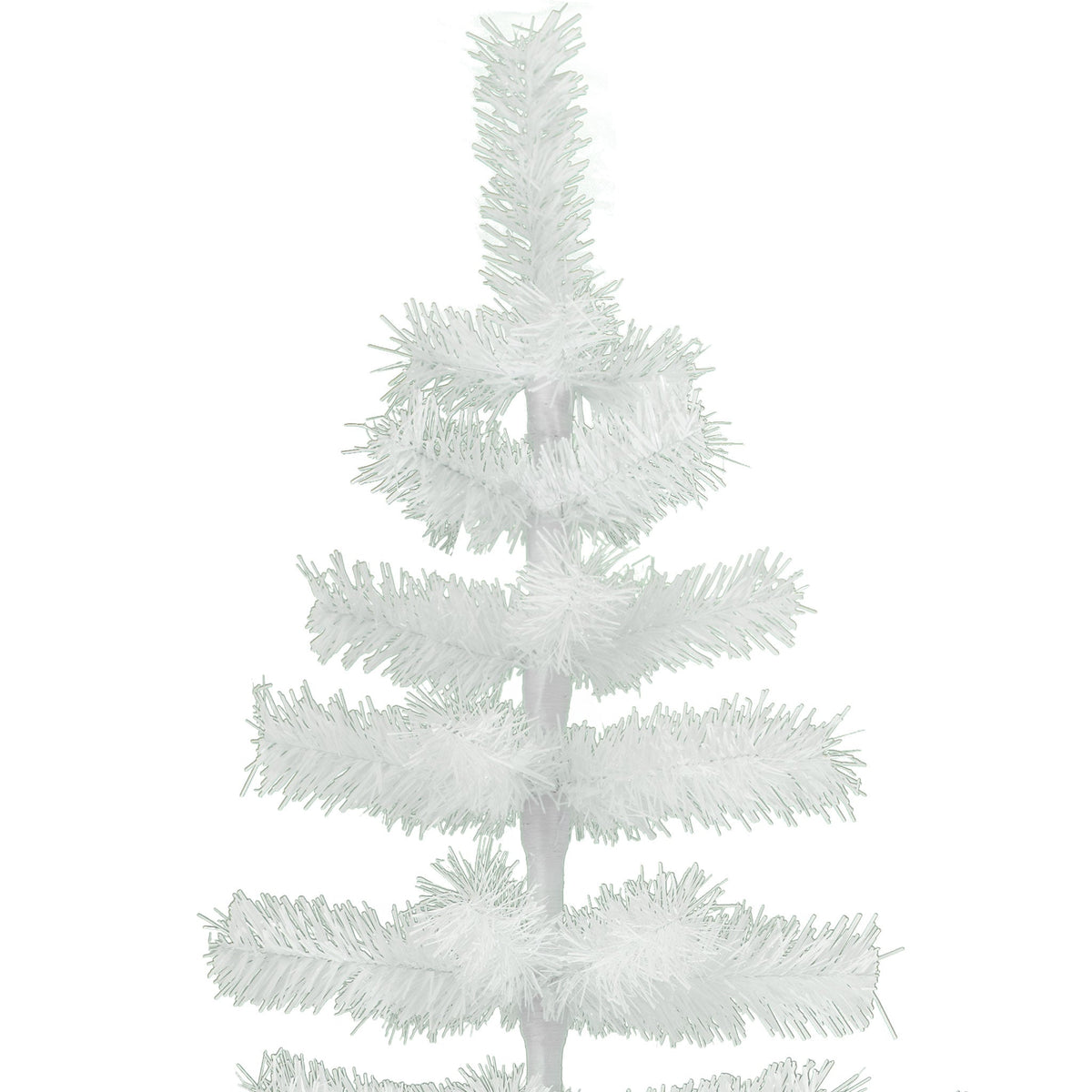 White Tinsel Christmas Tree