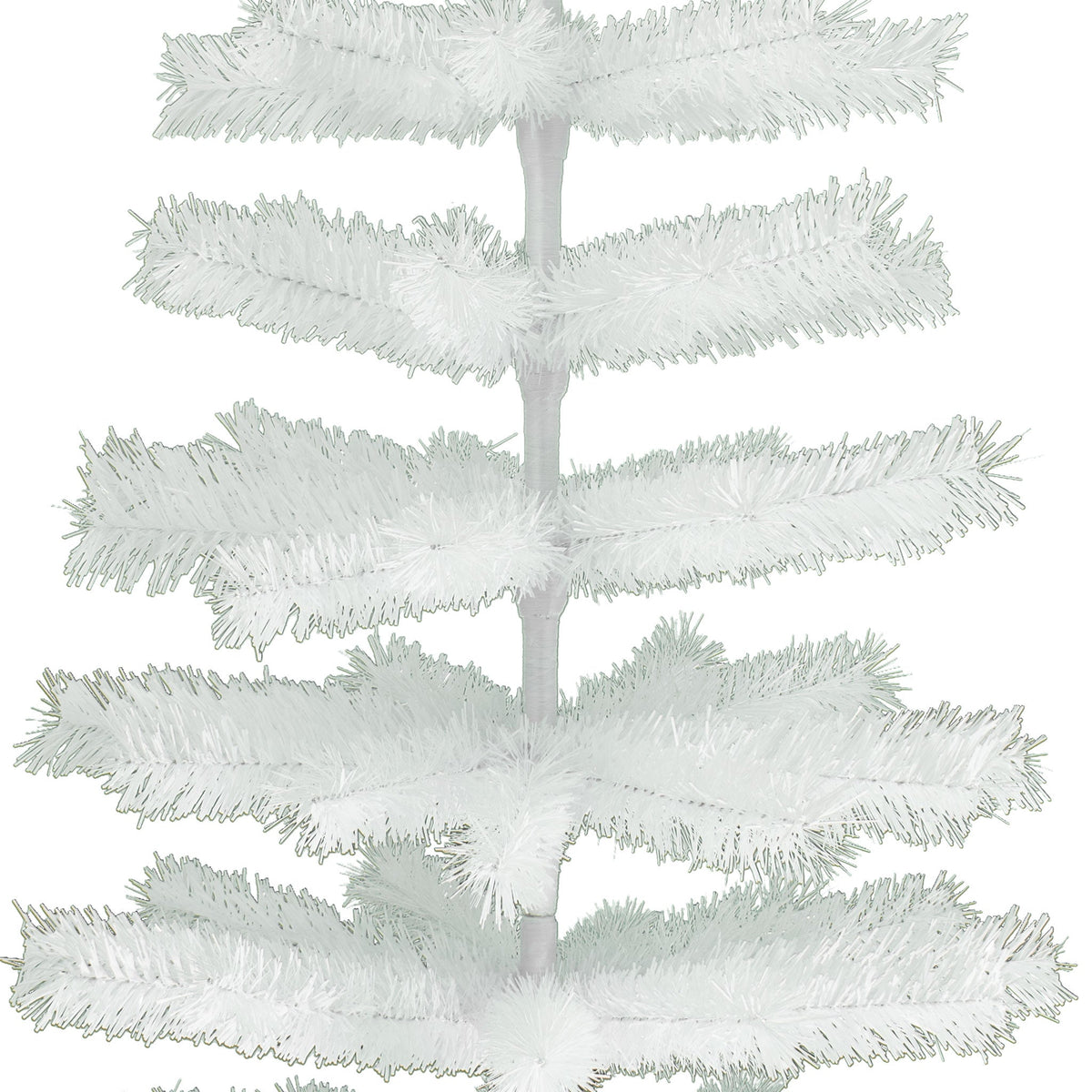 白色金属丝圣诞树