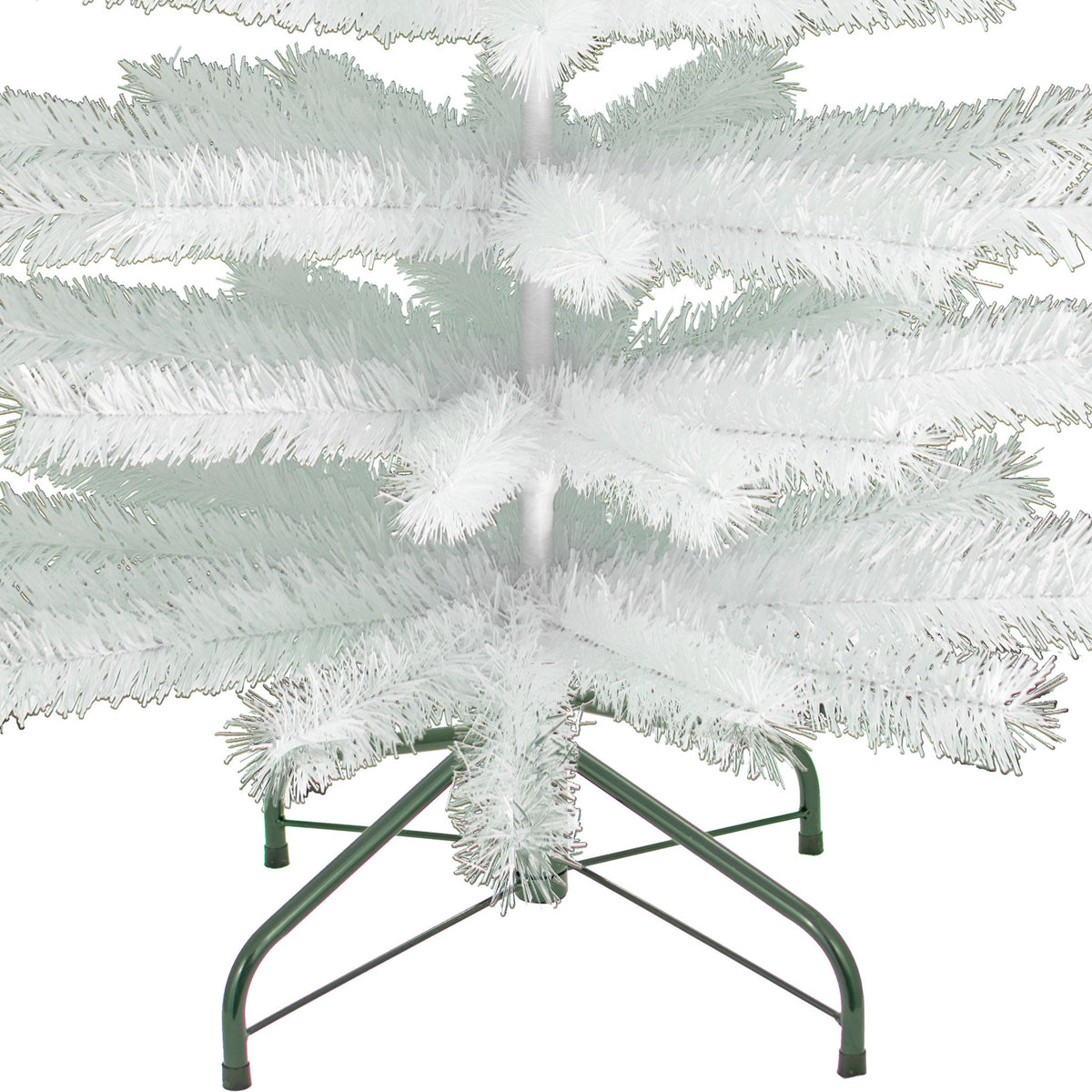 White Tinsel Christmas Tree