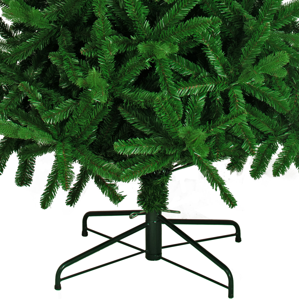 Features Folding Branches&nbsp;- Branches conveniently fold upward for effortless storage. These flexible branches can be easily styled in any direction, allowing you to create your own unique holiday display with ease.