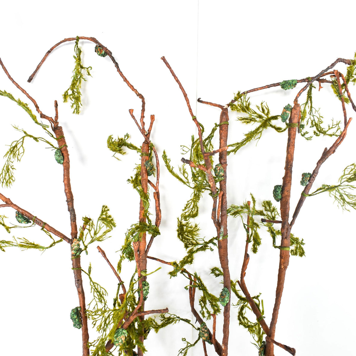 Artificial Moss Twig Branches