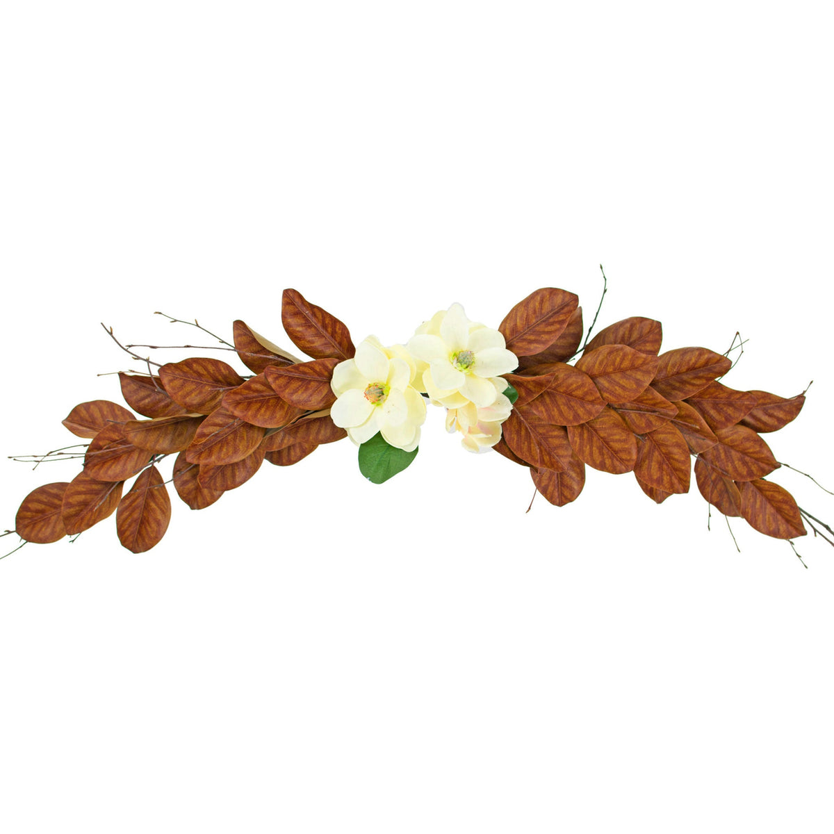 Artificial Magnolia Leaf Swag