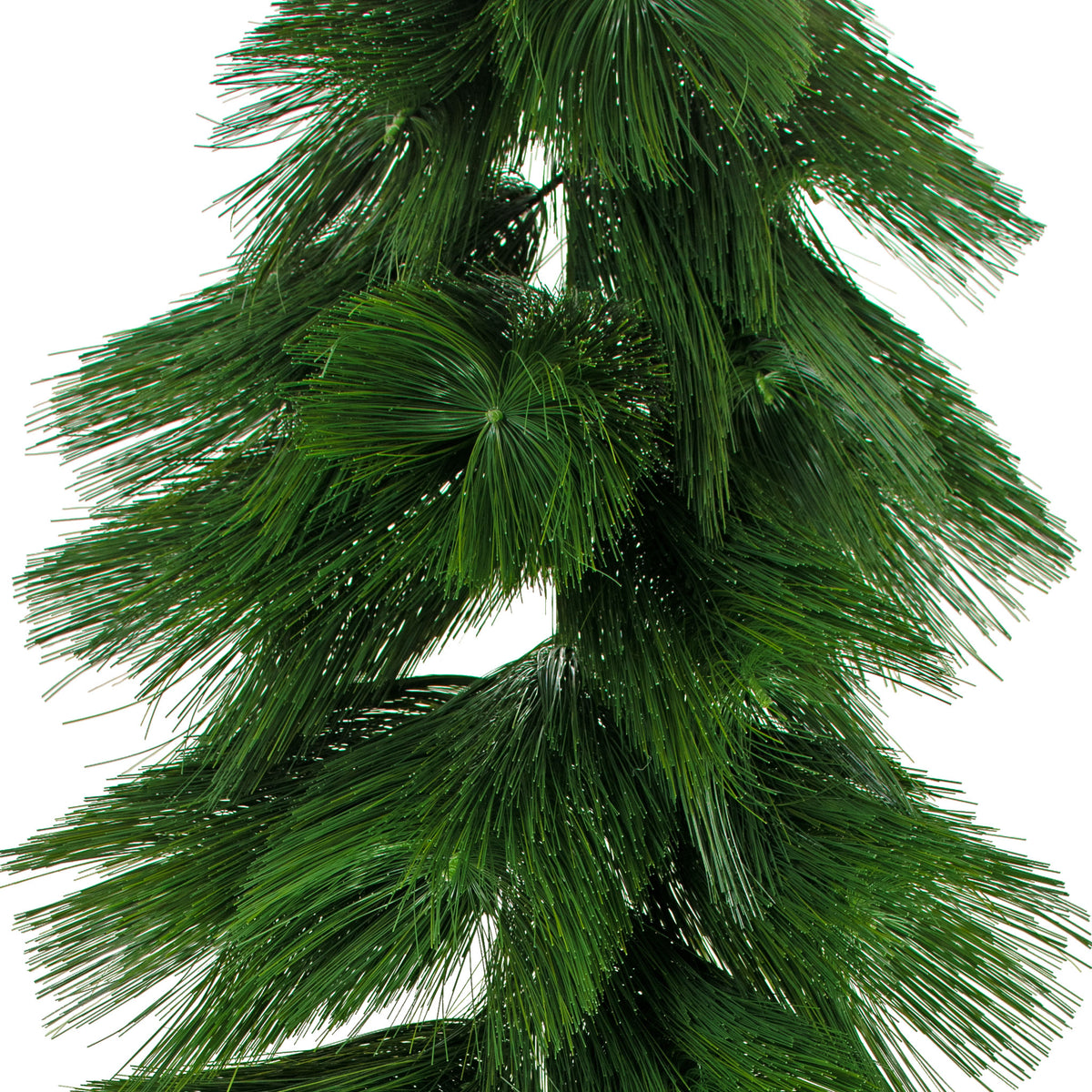 Close up photo of the Pine Needle Christmas Garland Deluxe from Lee Display