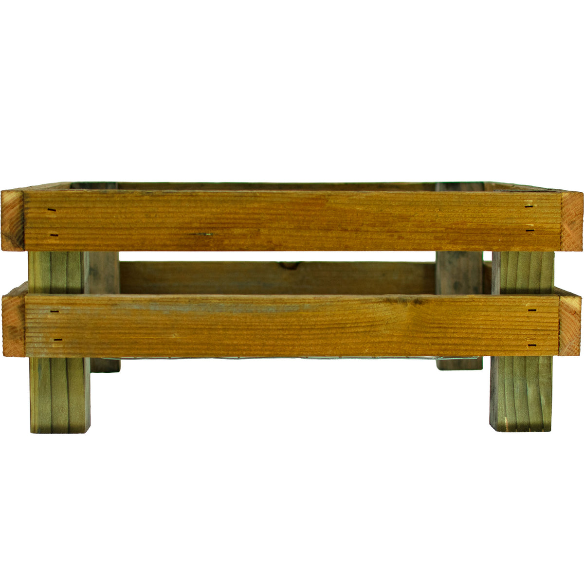 Elevated Redwood Planter Box Set with RootFlow™ Drainage (3 Sizes)