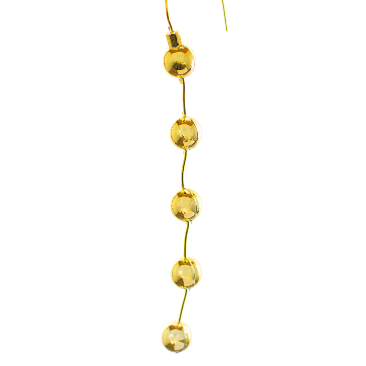 24 Artificial Gold Berry Stem Picks Decorative Wire Stem