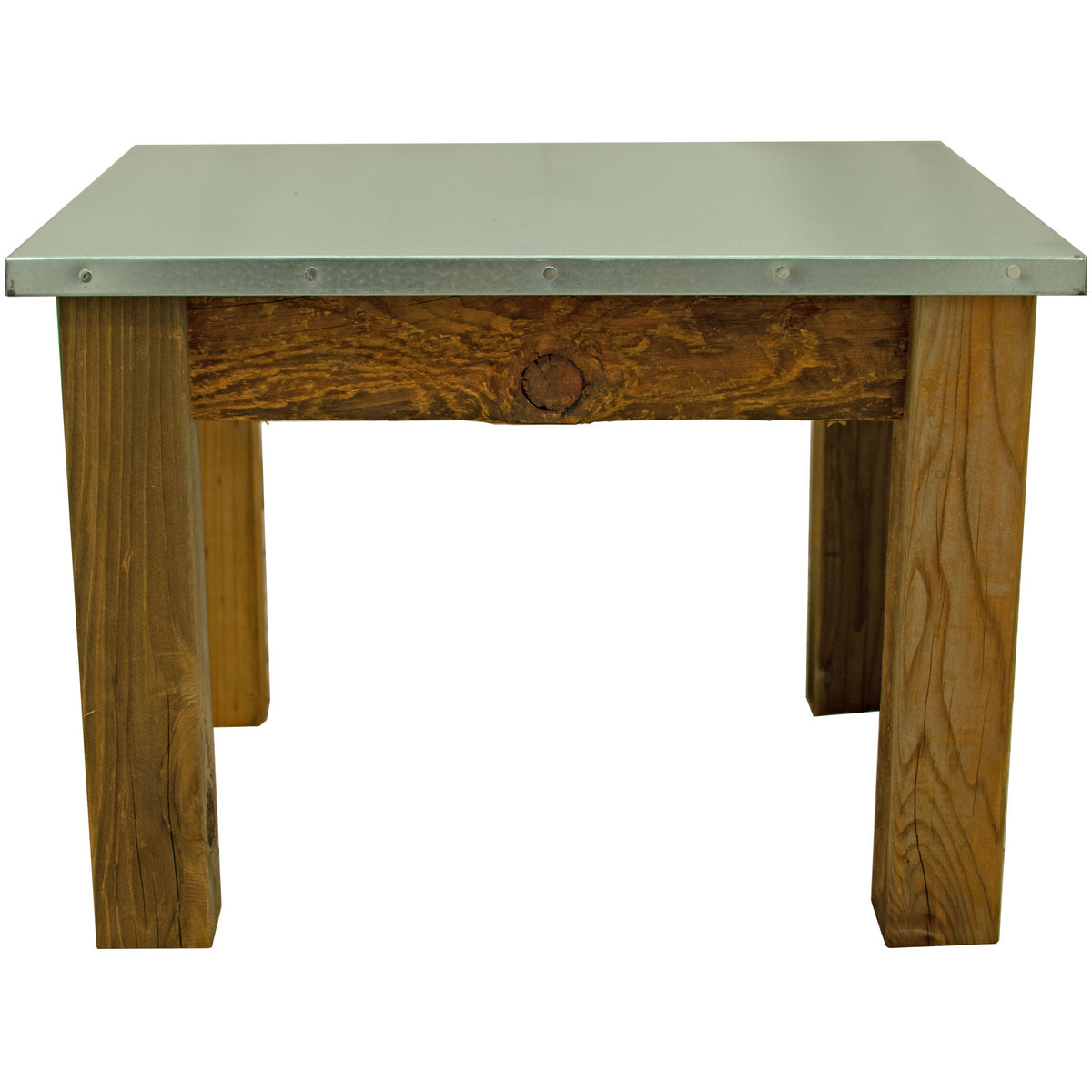 Outdoor Redwood Patio End Table on sale at Lee Display