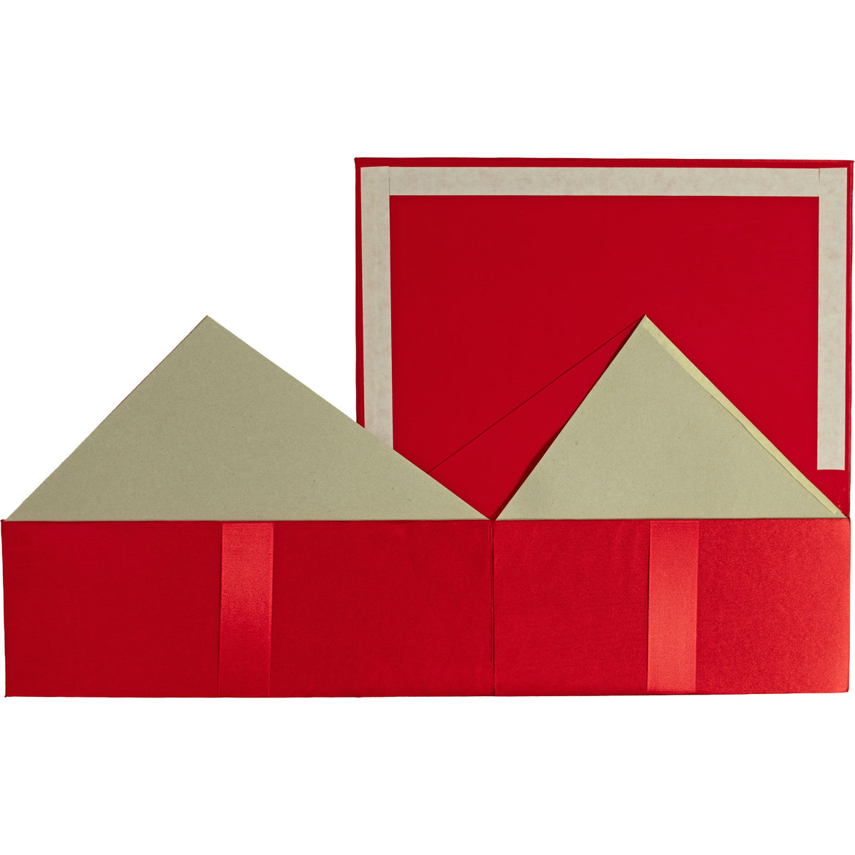 The gift boxes are easy to fold and collapse into flat pieces and easy to store.
