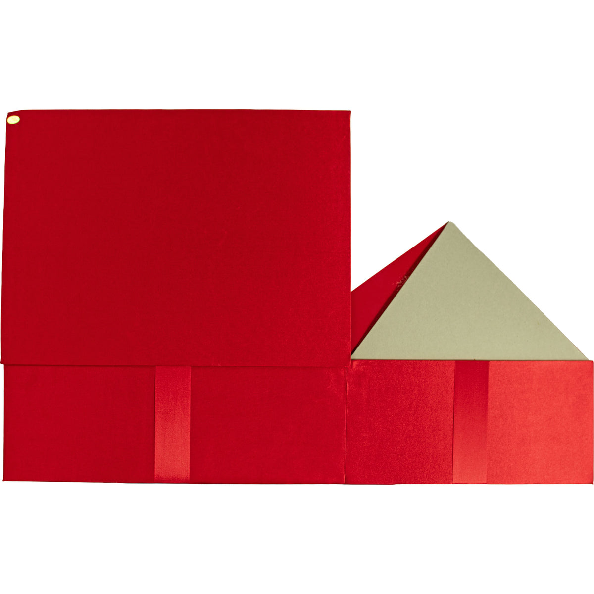 Red Velvet Gift Boxes, Set of 3