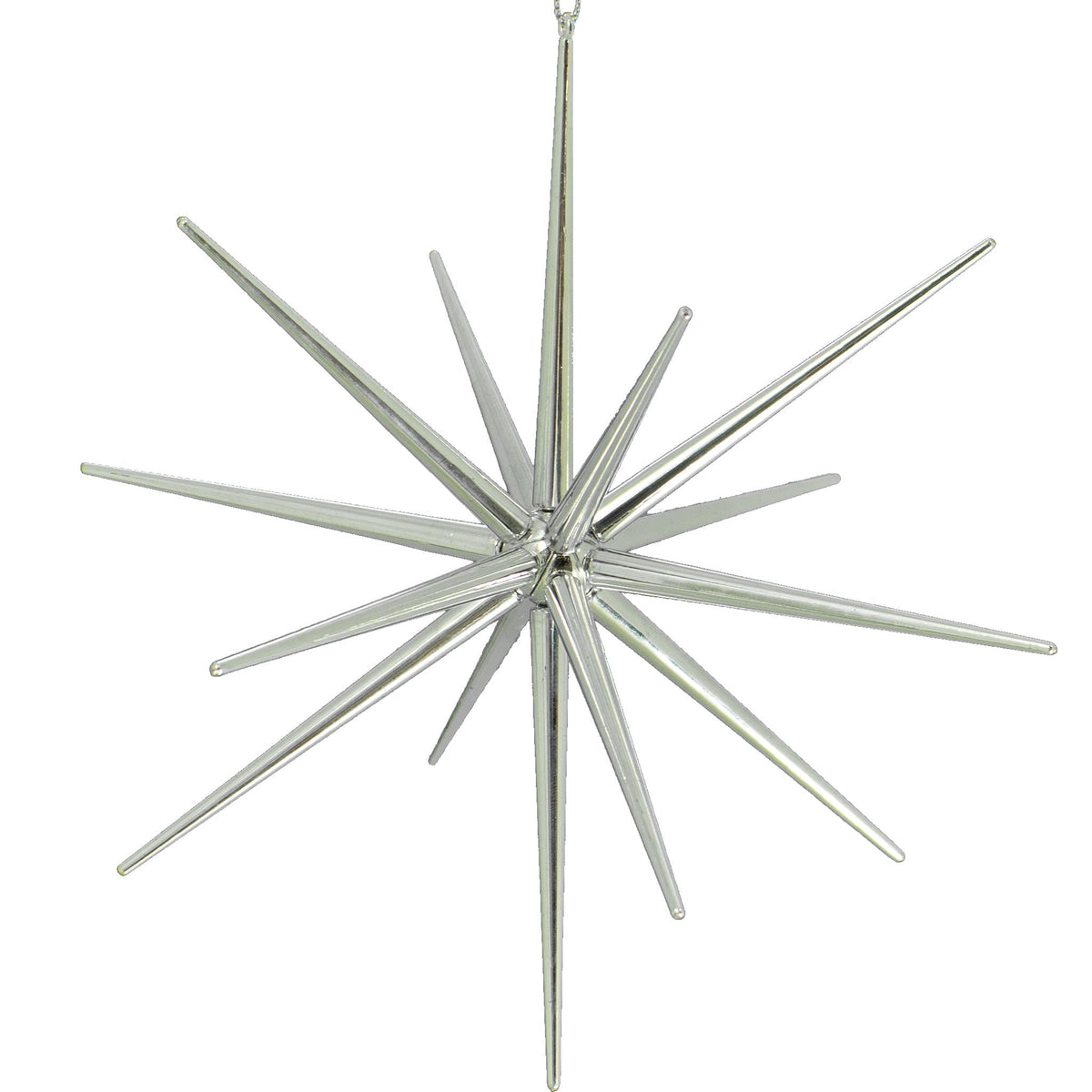 Silver Starburst Christmas Ornaments and Holiday Decorations!