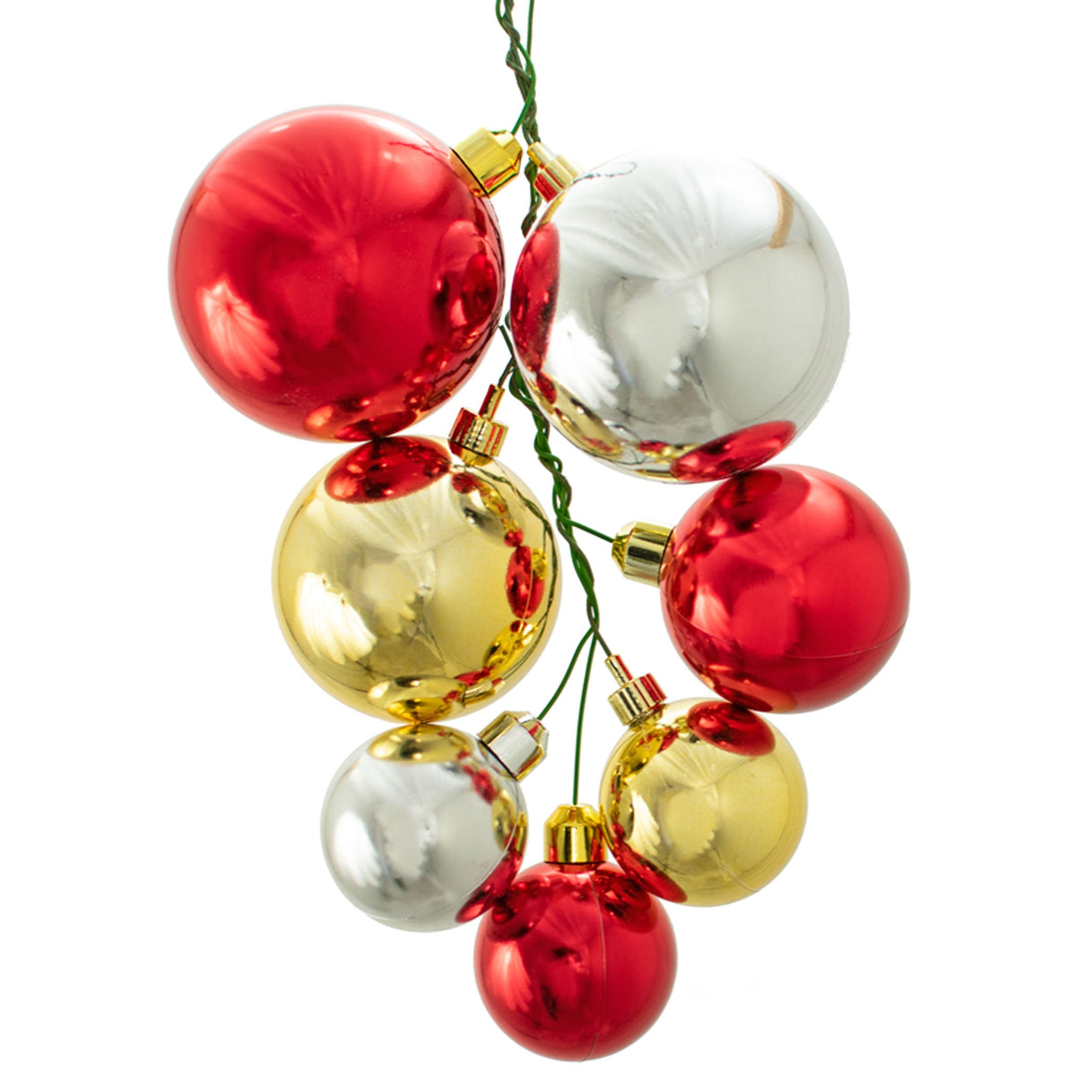 Shop at leedisplay.com for your Christmas Tree Ball Ornament Clusters now.  Each order comes with 6 pieces