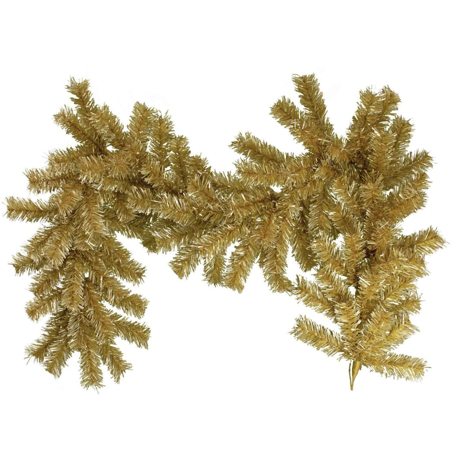 Antique Gold Christmas Garland - Lee Display