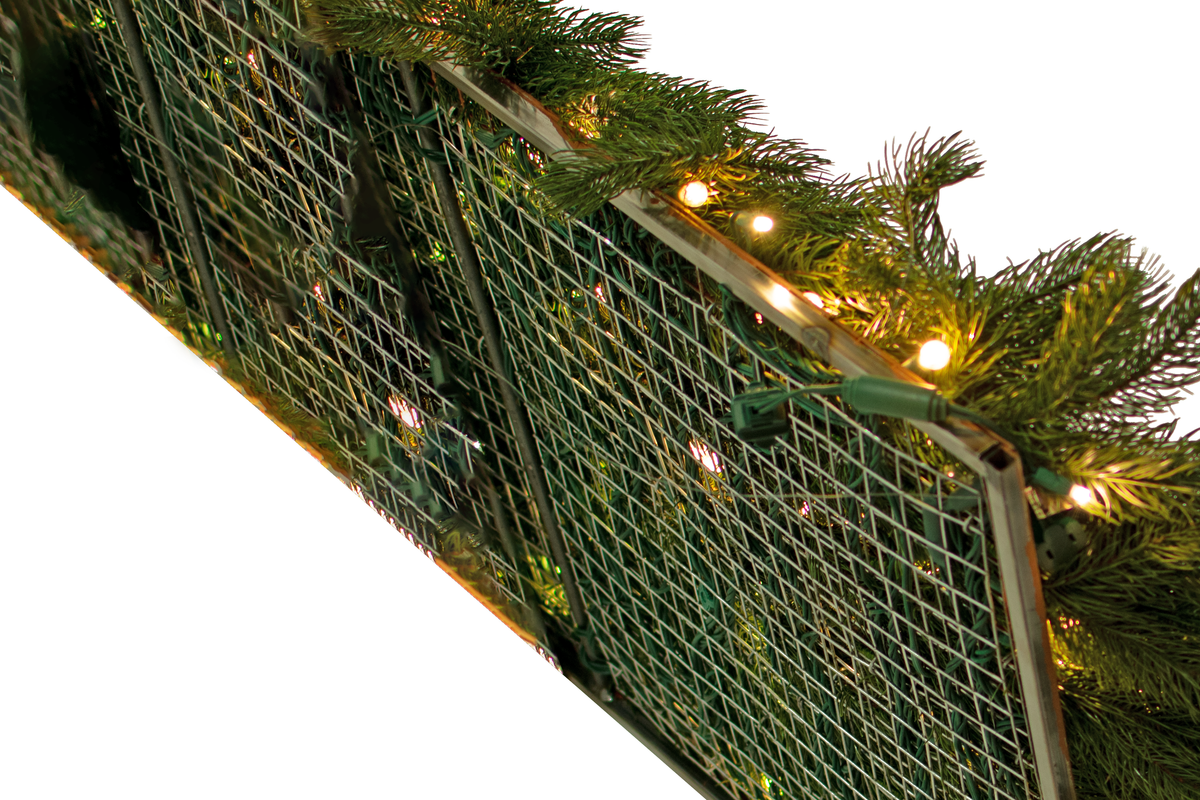 Artificial Greenery Wall Panels w/ LED Lights - Lee Display
