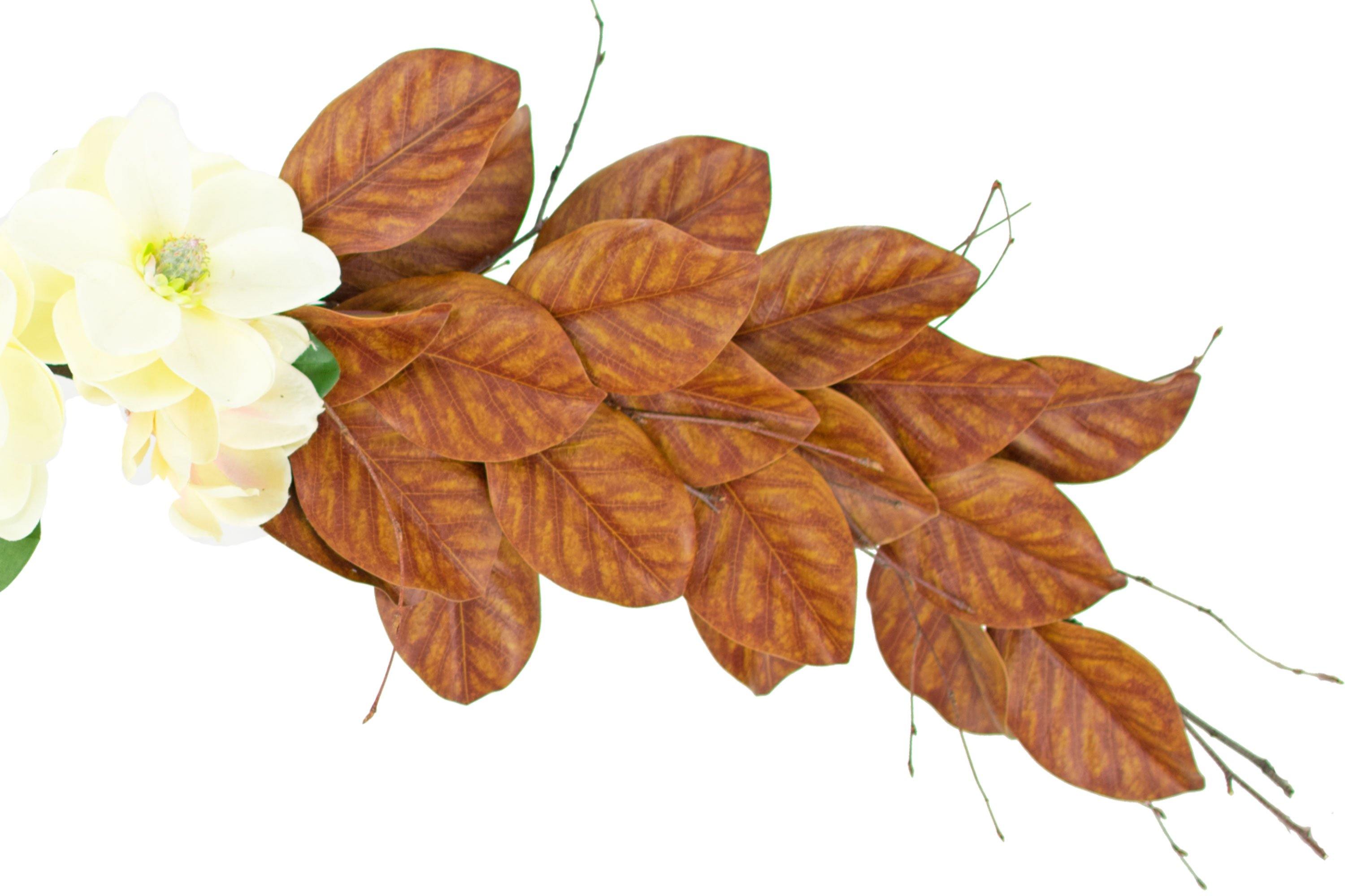 Artificial Magnolia Leaf Swag