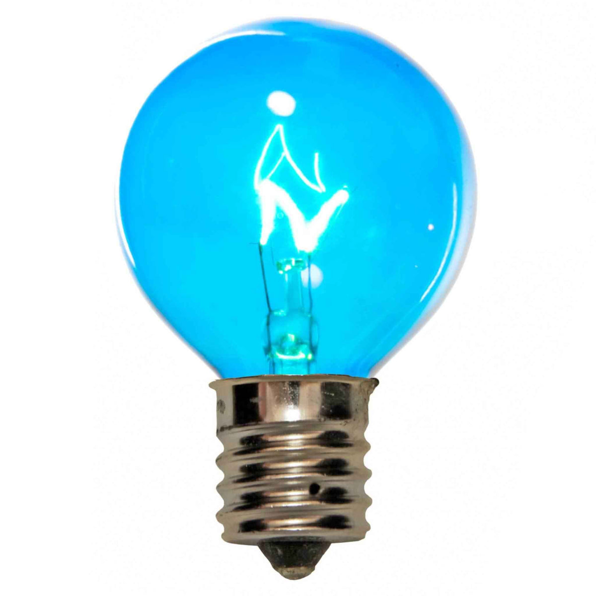Blue G40 Light Bulbs - Lee Display