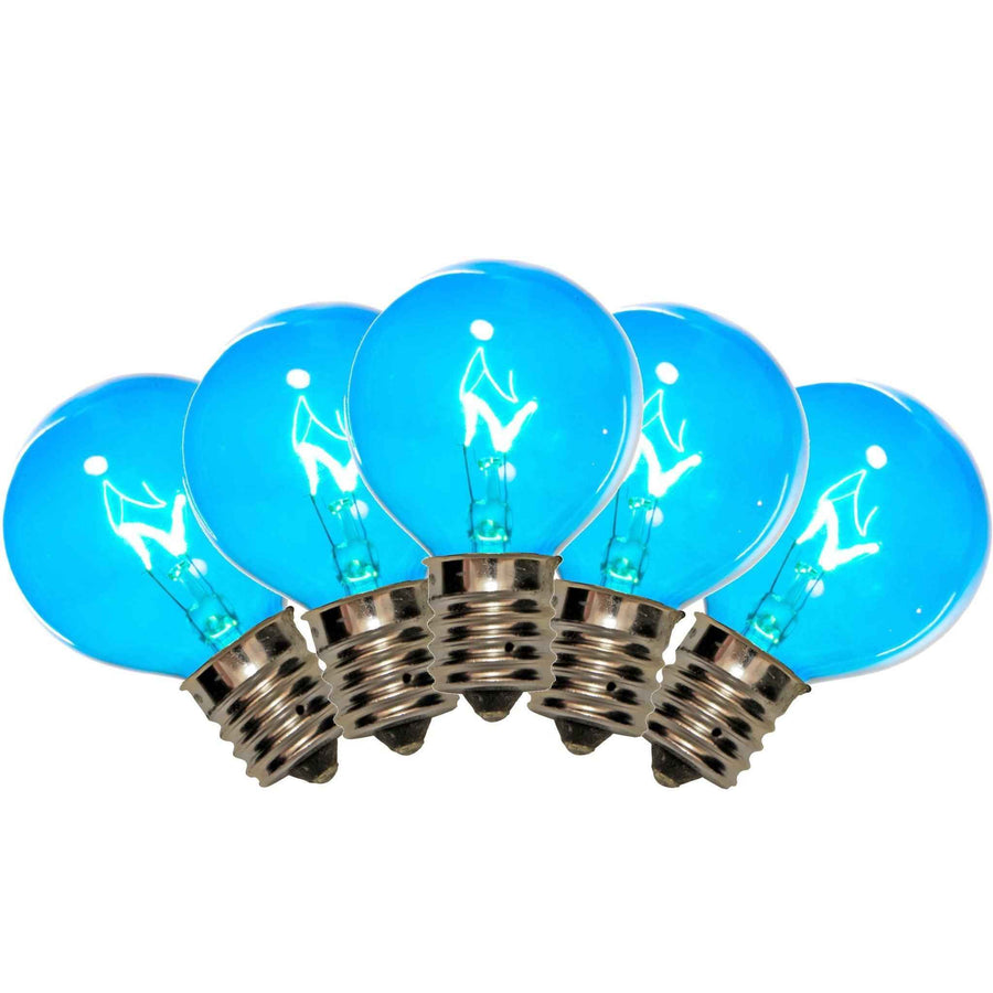 Blue G40 Light Bulbs - Lee Display