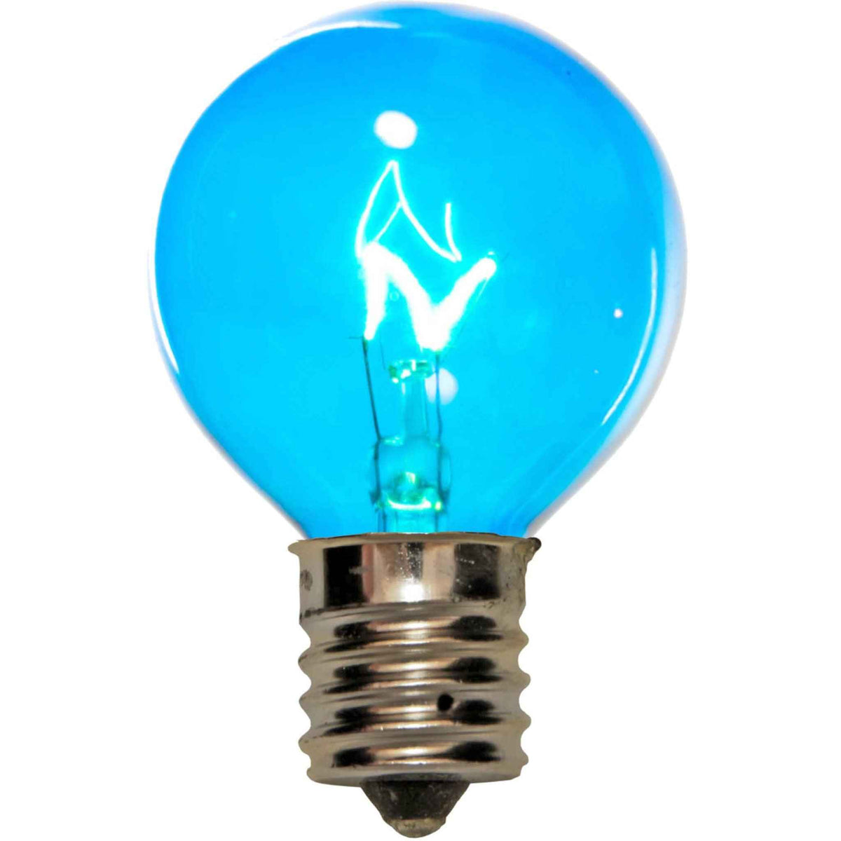 Blue G40 Light Bulbs - Lee Display