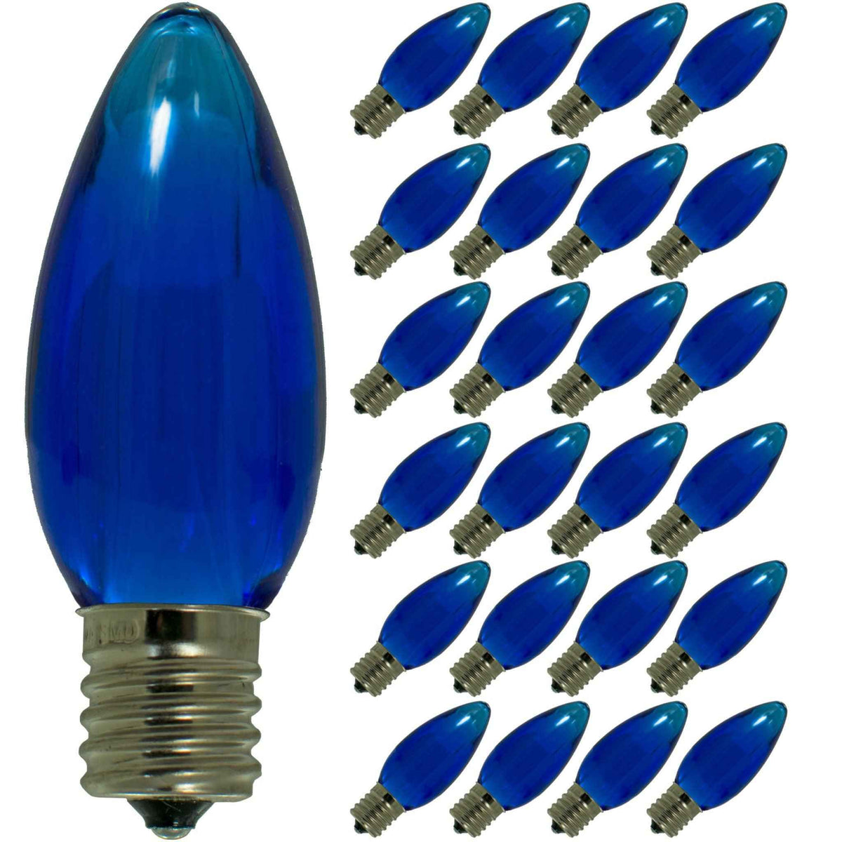 Blue LED Christmas Light Bulbs | C7 C9 | Shop | Lee Display