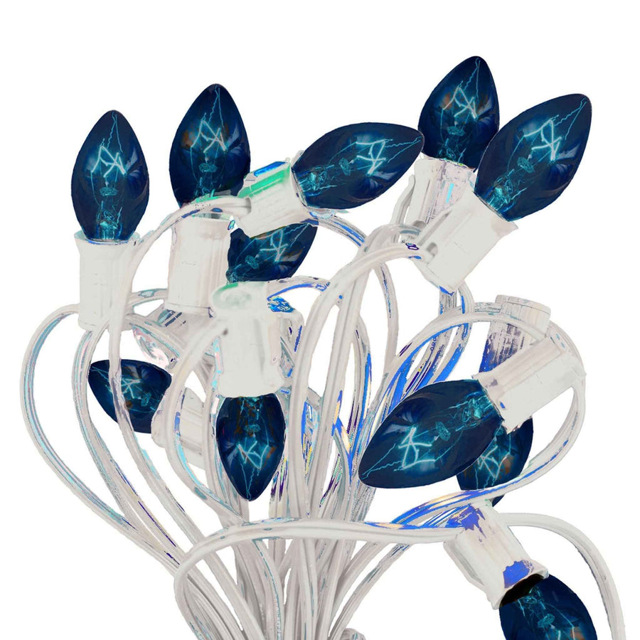 Blue Outdoor String Lights - Lee Display